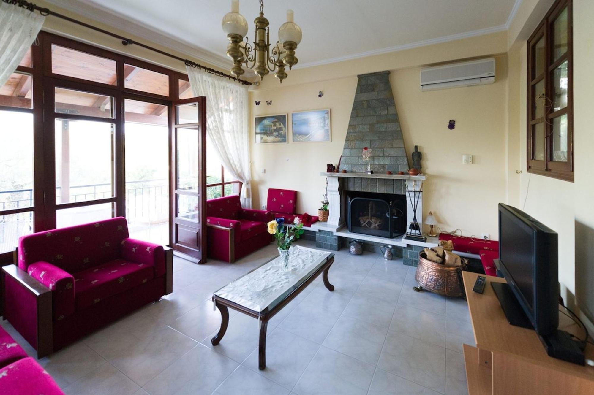 Luxurious Villa Anastasia Zíria Dış mekan fotoğraf